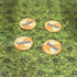 Arcknight Flat Plastic Miniatures - 5E Area Templates